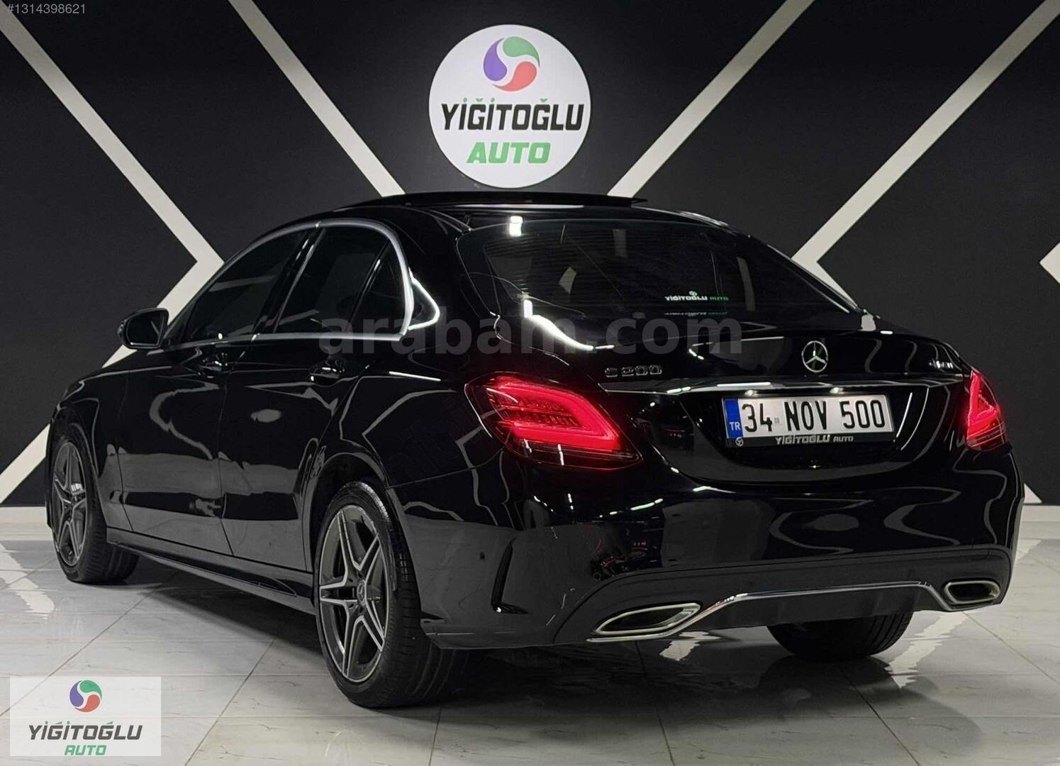Galeriden Mercedes - Benz C 200 AMG 2018 Model İstanbul 60.000 km Siyah 4