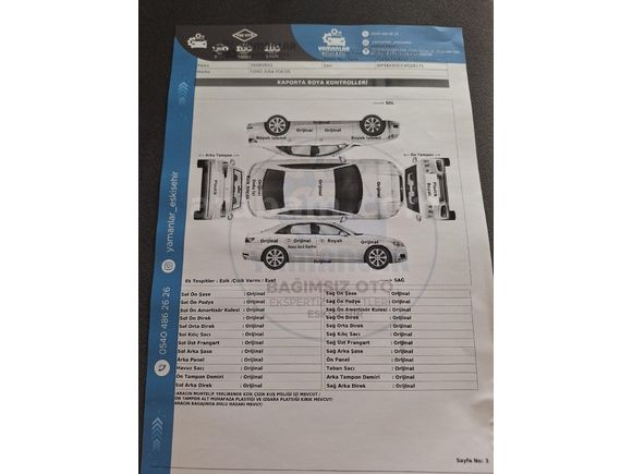 Sahibinden Ford Focus 1.5 TDCi Trend X 2015 Model