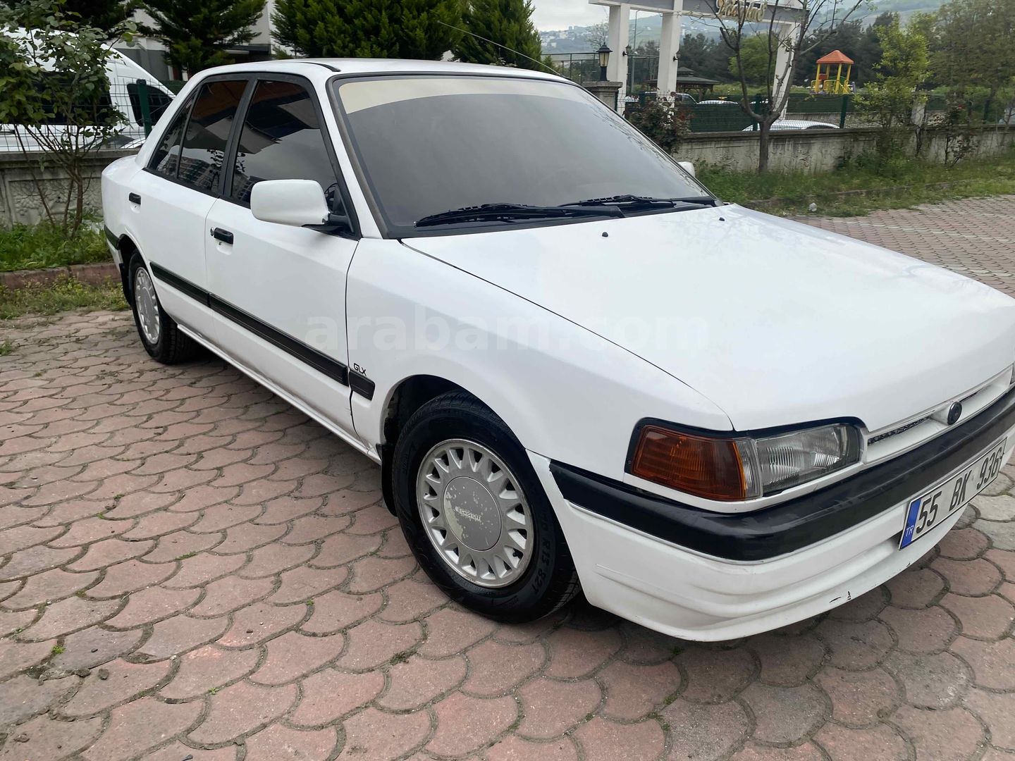 Sahibinden Mazda 323 1.6 GLX 1993 Model Samsun 340.000 km Beyaz