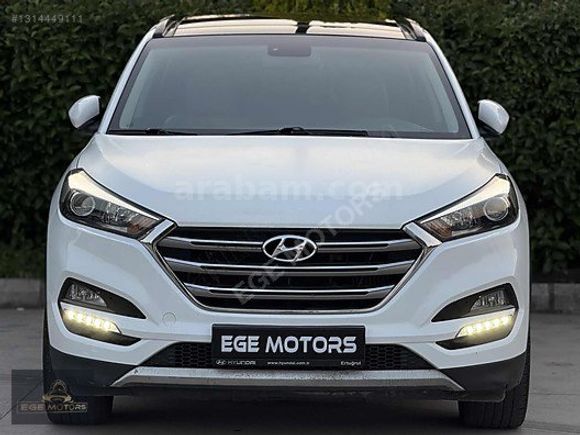 2017 MODEL+HYUNDAİ+TUCSON+BEYAZ+ELİTE+HATASIZ+BOYASIZ+4*4