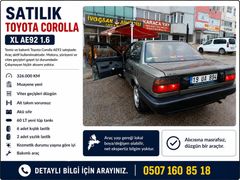 Sahibinden Toyota Corolla 1.6 XL 1991 ,92 çıkışlı