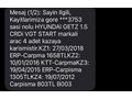 AYZEN AUTO | 2011 GETZ 1.5 CRDİ KEFİLSİZ ŞARTSIZ ELDEN TAKSİT