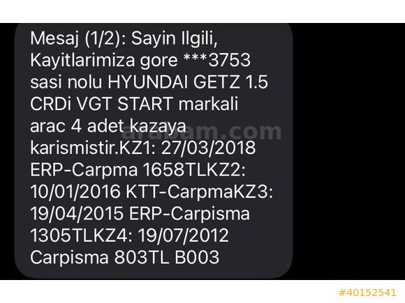 AYZEN AUTO | 2011 GETZ 1.5 CRDİ KEFİLSİZ ŞARTSIZ ELDEN TAKSİT
