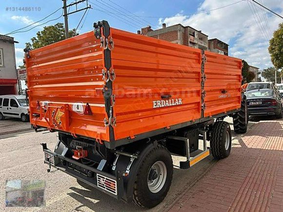 ERDALLAR Römork Bayisinden 4-5-6Ton 4 Teker Çift ilave Römorklar