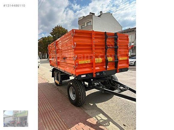 ERDALLAR Römork Bayisinden 4-5-6Ton 4 Teker Çift ilave Römorklar