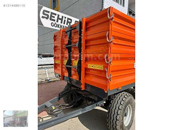 ERDALLAR Römork Bayisinden 4-5-6Ton 4 Teker Çift ilave Römorklar