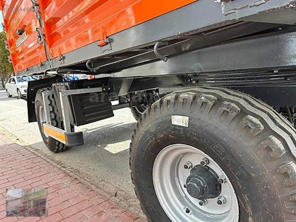 ERDALLAR Römork Bayisinden 4-5-6Ton 4 Teker Çift ilave Römorklar