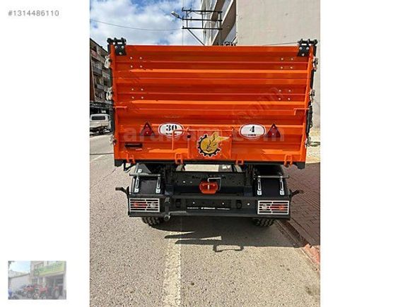 ERDALLAR Römork Bayisinden 4-5-6Ton 4 Teker Çift ilave Römorklar