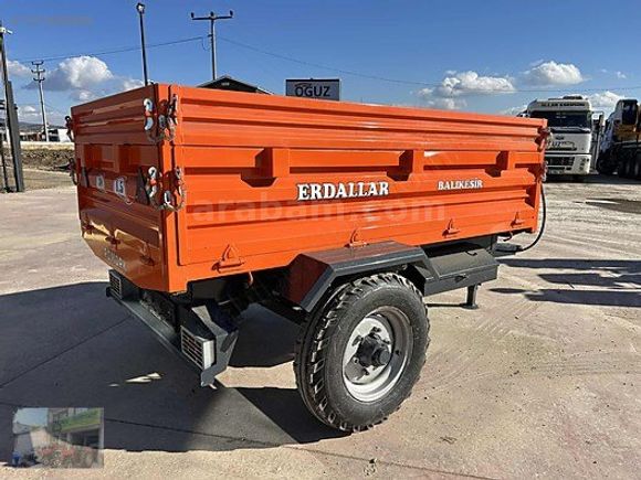 ERDALLAR Römork Bayisinden 2,5 Ton Damperli Römorklar