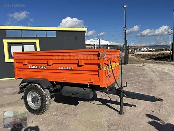 ERDALLAR Römork Bayisinden 2,5 Ton Damperli Römorklar