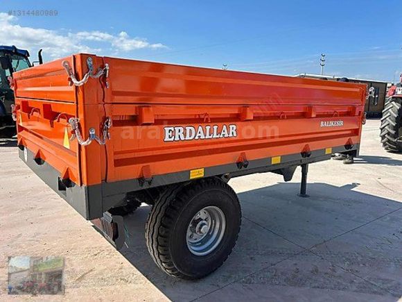 ERDALLAR Römork Bayisinden 2,5 Ton Damperli Römorklar