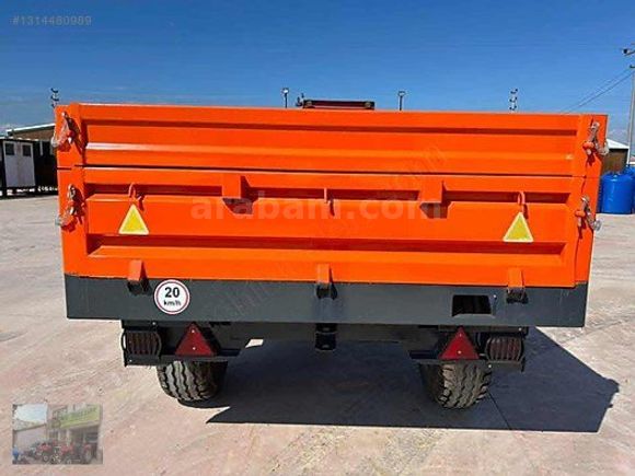 ERDALLAR Römork Bayisinden 2,5 Ton Damperli Römorklar