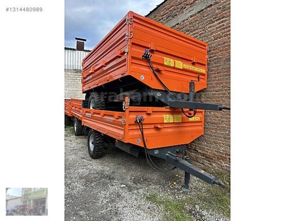 ERDALLAR Römork Bayisinden 2,5 Ton Damperli Römorklar