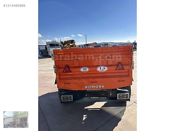 ERDALLAR Römork Bayisinden 2,5 Ton Damperli Römorklar
