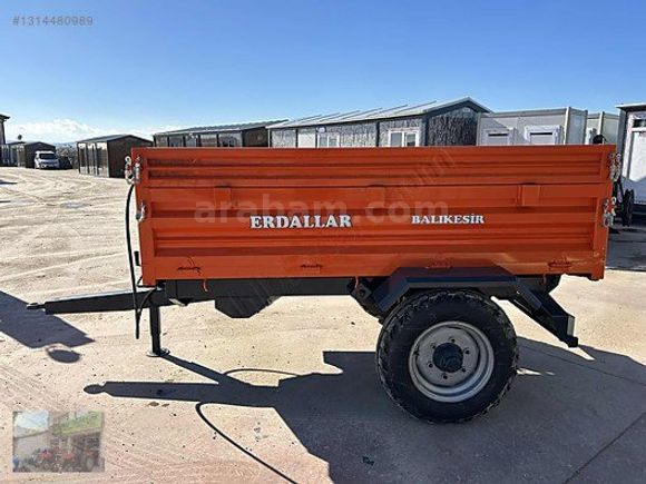 ERDALLAR Römork Bayisinden 2,5 Ton Damperli Römorklar