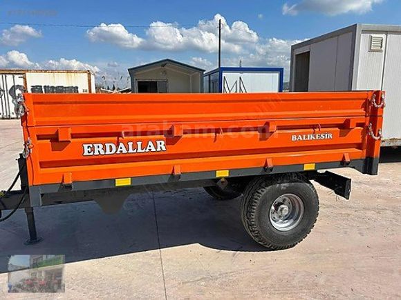 ERDALLAR Römork Bayisinden 2,5 Ton Damperli Römorklar