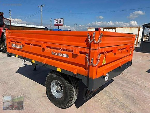 ERDALLAR Römork Bayisinden 2,5 Ton Damperli Römorklar