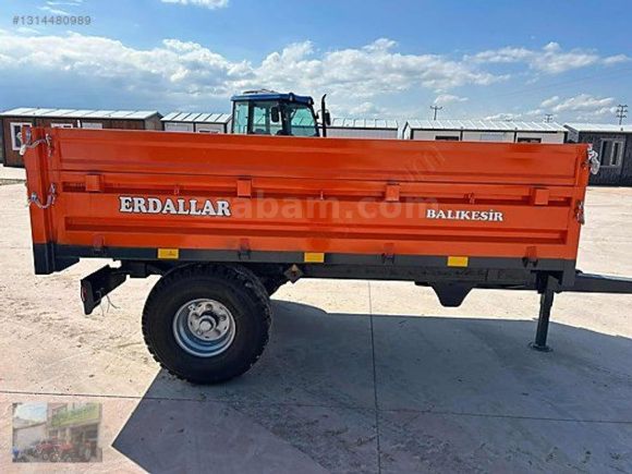 ERDALLAR Römork Bayisinden 2,5 Ton Damperli Römorklar