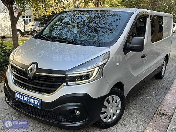2021-RENAULT TRAFİC-5+1-UZUNŞASİ-145BG-BOYASIZ- İLK SAHİP-%20KDV