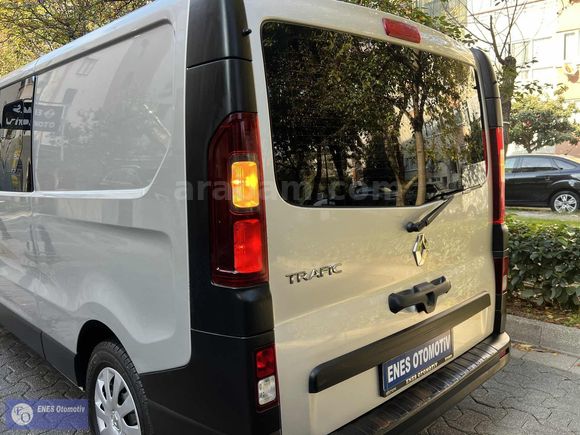 2021-RENAULT TRAFİC-5+1-UZUNŞASİ-145BG-BOYASIZ- İLK SAHİP-%20KDV