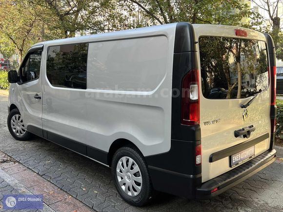 2021-RENAULT TRAFİC-5+1-UZUNŞASİ-145BG-BOYASIZ- İLK SAHİP-%20KDV
