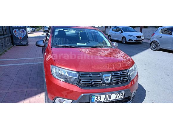 Sahibinden Dacia Sandero 1.5 dCi Stepway 2017 Model  64.000 km Kırmızı