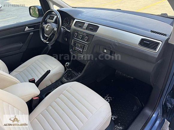 2016 ÇIKIŞLI İLK ELDEN HATASIZ BOYASIZ ORJ 77'BİNDE VW CADDY