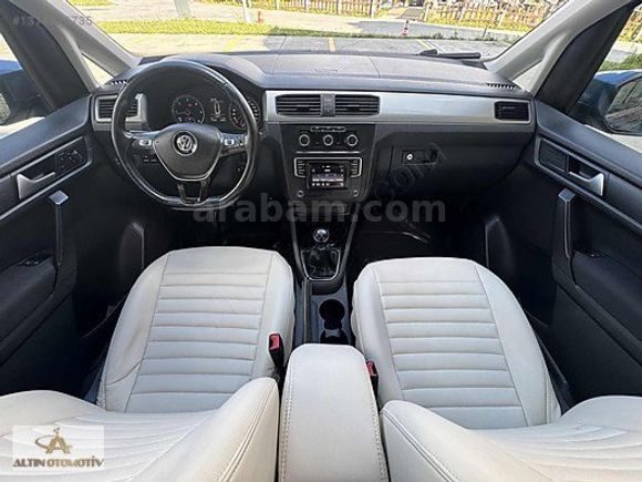 2016 ÇIKIŞLI İLK ELDEN HATASIZ BOYASIZ ORJ 77'BİNDE VW CADDY