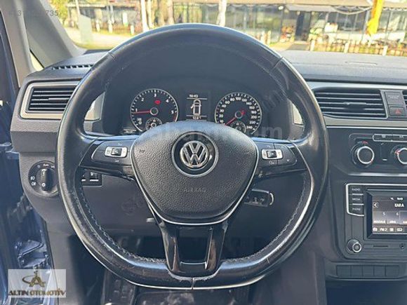 2016 ÇIKIŞLI İLK ELDEN HATASIZ BOYASIZ ORJ 77'BİNDE VW CADDY
