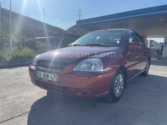 Sahibinden Kia Rio 1.5 Trend 2004 Model  183.000 km Kırmızı