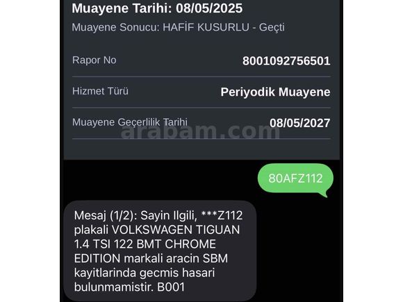DEĞİŞEN BOYA H.KAYDI YOK 