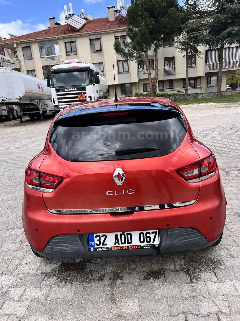 Galeriden Renault Clio 1.2 Joy 2013 Model Isparta 115.000 km Kırmızı 6