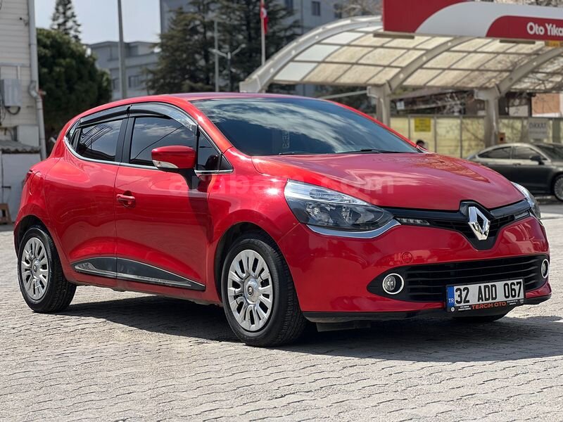 Galeriden Renault Clio 1.2 Joy 2013 Model Isparta 115.000 km Kırmızı