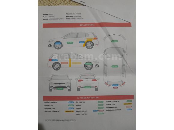 Sahibinden Ford Focus 1.6 Comfort 2011 Model