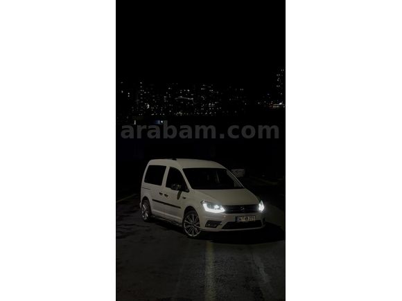 Sahibinden Volkswagen Caddy 2.0 TDI Exclusive 2017 Model  90.000 km Beyaz