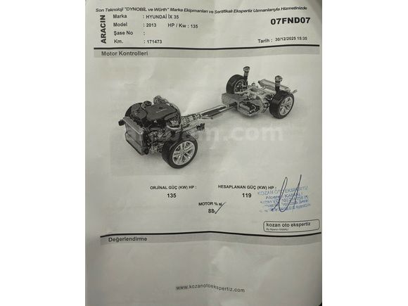 Sahibinden Hyundai ix35 1.6 GDI Style Plus 2013 Model Osmaniye