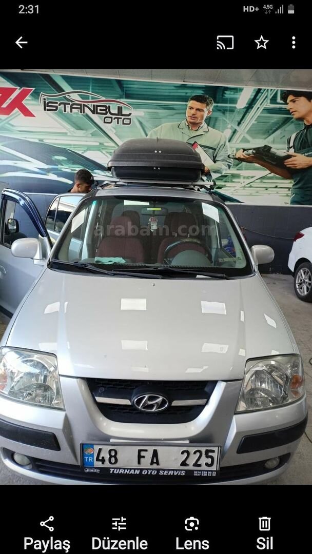 Sahibinden Hyundai Atos 1.1 GLS 2008 Model Kütahya 152.000 km Gri 3