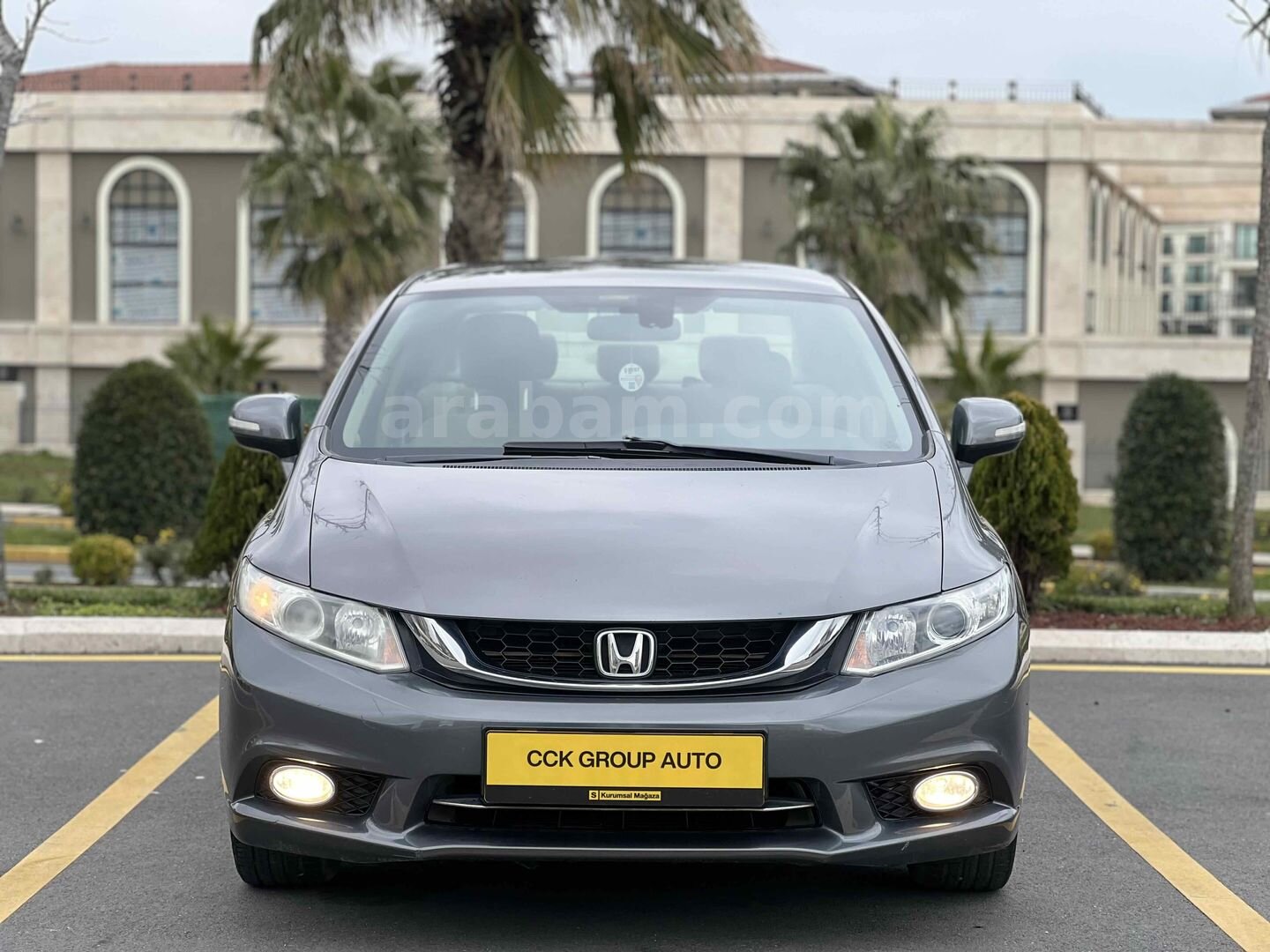 Galeriden Honda Civic 1.6i VTEC Eco Premium 2014 Model İstanbul 152.000 km Füme 3