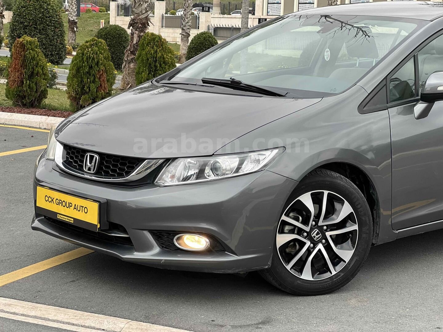 Galeriden Honda Civic 1.6i VTEC Eco Premium 2014 Model İstanbul 152.000 km Füme 6