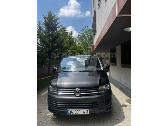 Sahibinden Volkswagen Transporter 2.0 TDI Camlı Van Comfortline 2017 Model  95.500 km Siyah