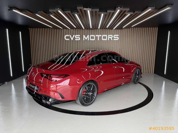 CVS MOTORS'DAN 2024 MERCEDES CLA45 S PERFORMANCE 4 MATİC