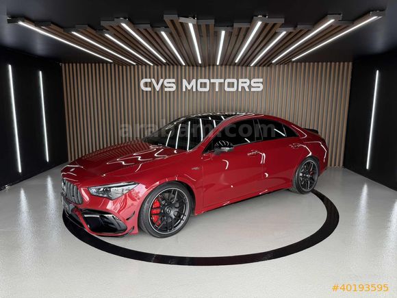 CVS MOTORS'DAN 2024 MERCEDES CLA45 S PERFORMANCE 4 MATİC