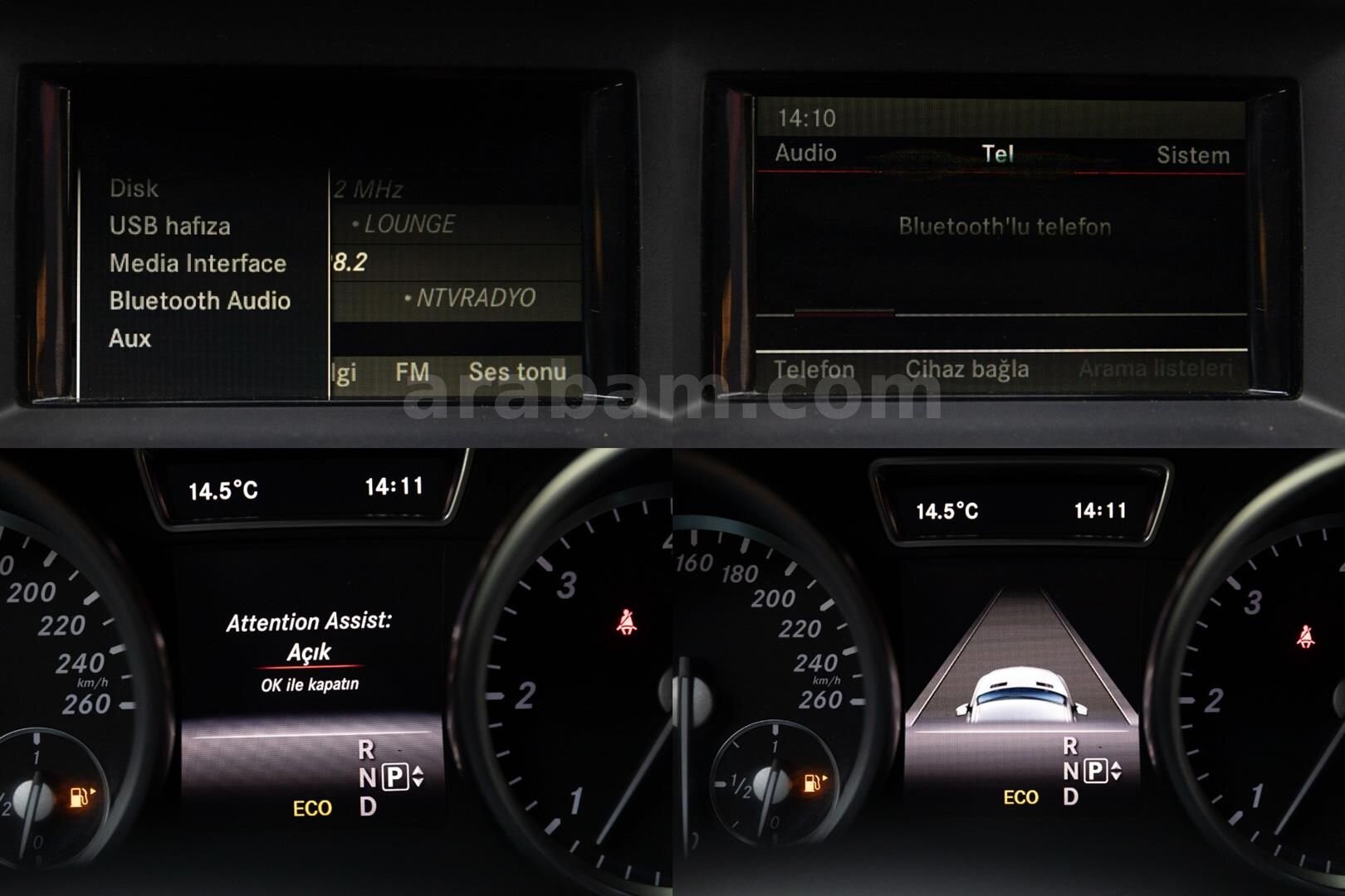 Galeriden Mercedes - Benz ML 350 CDI 2015 Model İstanbul 173.395 km Siyah 2