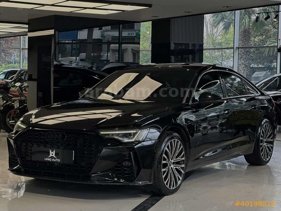 | UNIQ AUTO |2019 A6 40 TDI ÇİFT NAVİ. 4K ISITMA S6 BODY BOYASIZ