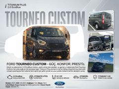 TEMİZ MEDRESE ARACI 2021 Tourneo Custom 2.0 EcoBlue Titanium Plus | Otomatik | 8+1 | Değişensiz