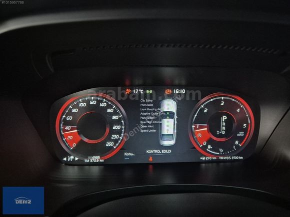 2016 HATASIZ VOLVO S90 2.0 D5 INSCRIPTION 4X4 116 BİN KM'DE TABA