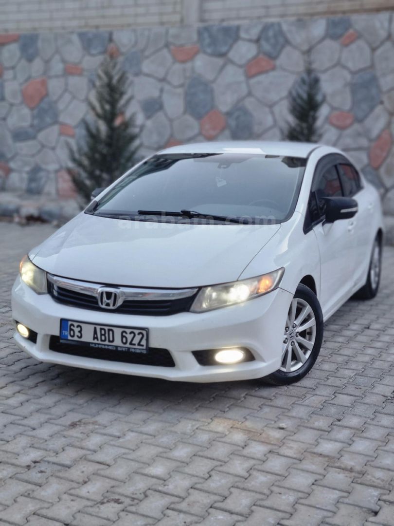 Sahibinden Honda Civic 1.6 Dream 2012 Model Şanlıurfa 161.000 km