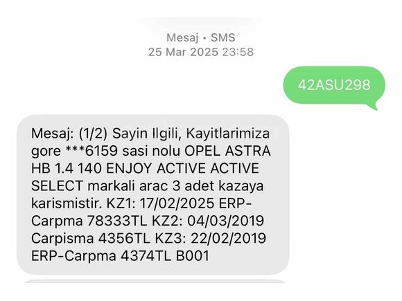 Sahibinden Opel Astra 1.4 T Enjoy Active 2014 Model  140.500 km Gri (Gümüş)
