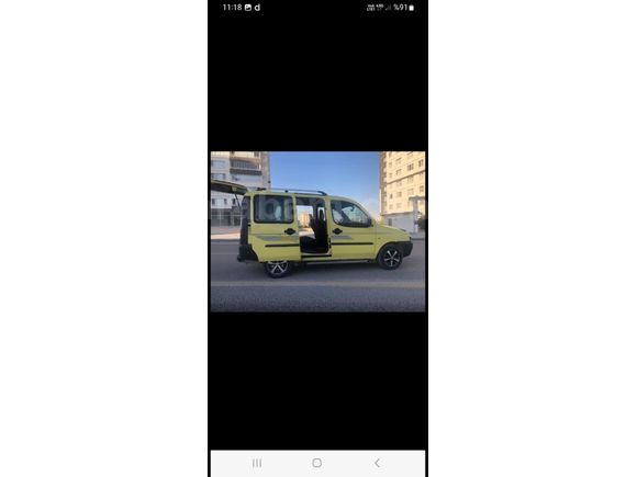 Sahibinden Fiat Doblo Cargo 1.9 D 2002 Model  317.000 km Sarı