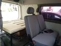 Yüksek tavan T5 Transporter kamp aracı.